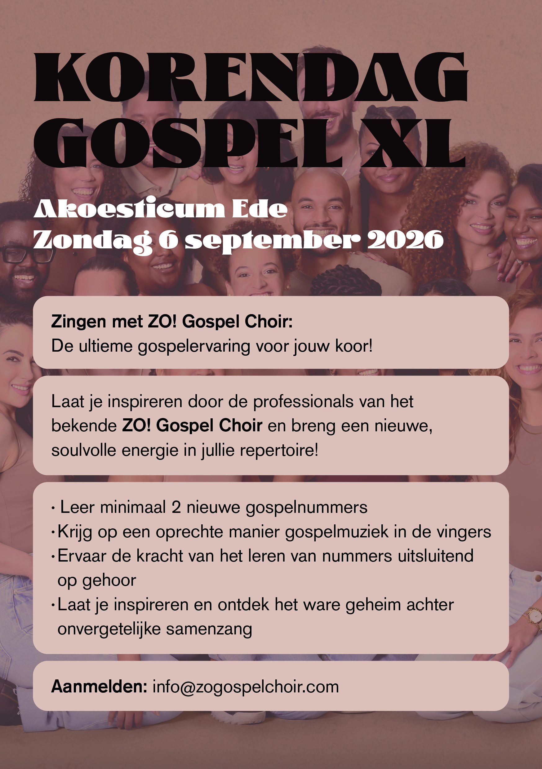 Korendag Gospel XL 2026 